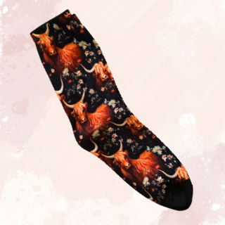 Daisies - Highland Socks