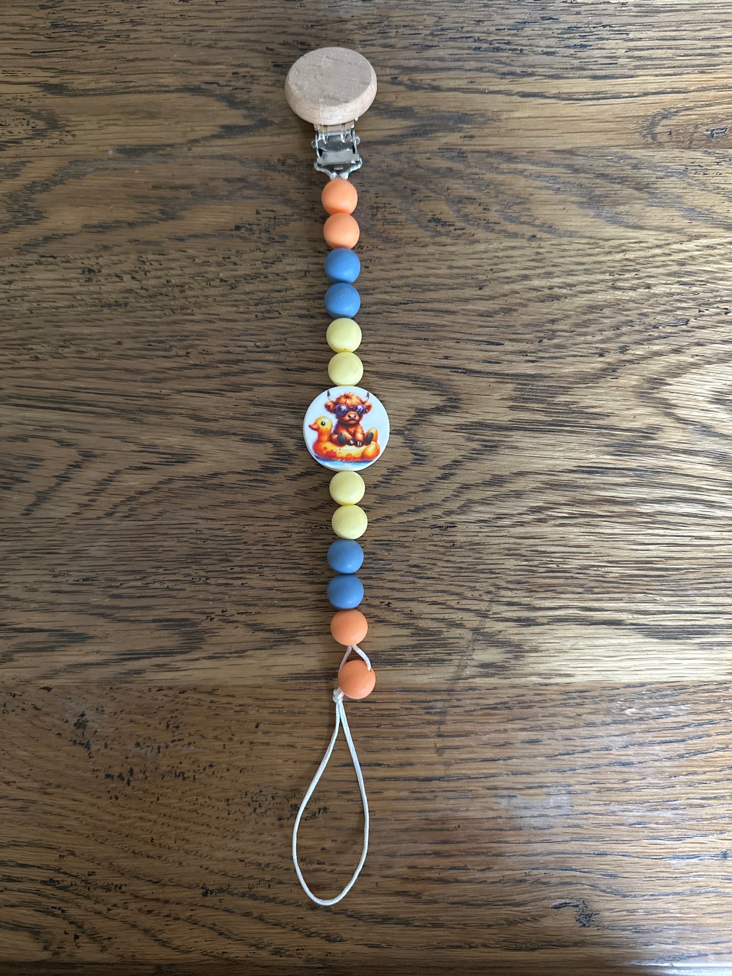 Highland Cow Dummy Clip