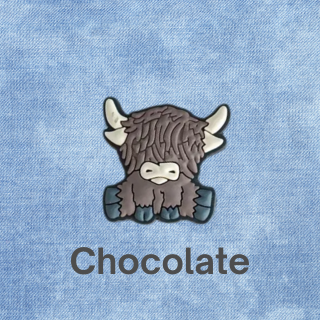 Soft Plastic Highland Lapel Pin