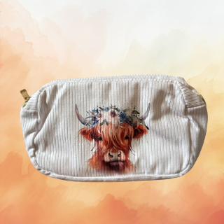 Highland Fabric Cosmetic Bag