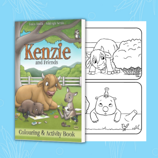 Kenzie & Friends Colouring and Activity Pack