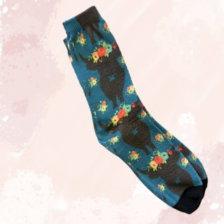 Bright Blooms - Highland Socks