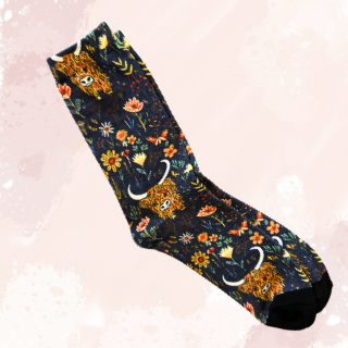 Flower Fields - Highland Socks