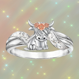 Rhinestone coo ring