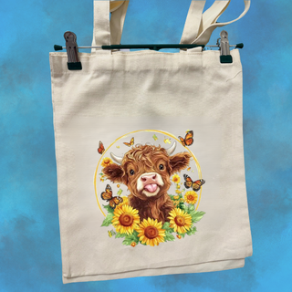 Highland Floral Calico Totes