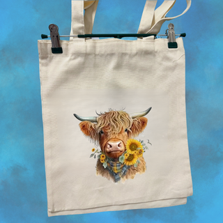 Highland Floral Calico Totes