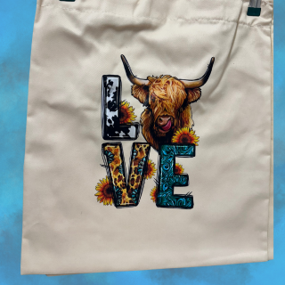 L❤️VE Highland Calico Totes