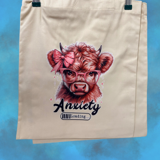 Anxiety - Highland Calico Totes