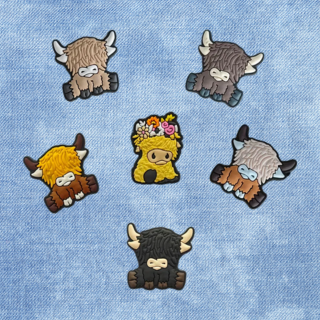 Soft Plastic Highland Lapel Pin