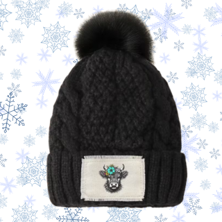 Womens' Floral Crown Beanie