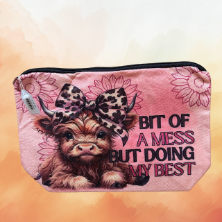 Highland cosmetic / pencil case