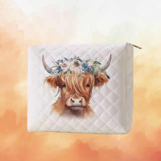 Highland Fabric Cosmetic Bag