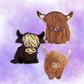 Highland Cow Lapel pin