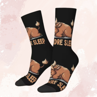 Need More Sleep - Highland socks