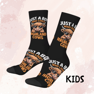 Just a Boy - Highland socks
