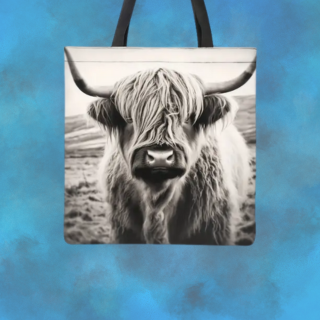 Highland Tote bags